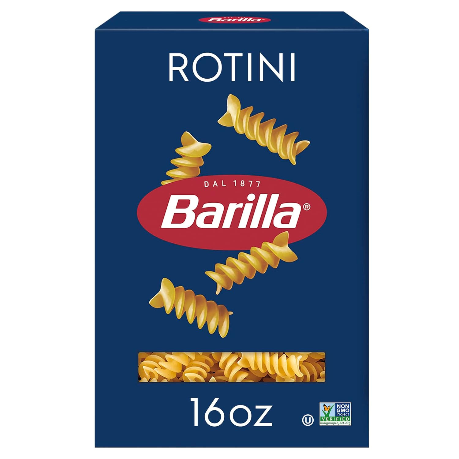 Pasta Variety Pack, Farfalle & Rotini, 16 Oz Boxes (8 Pack) – 8 Servings/Box, Ma