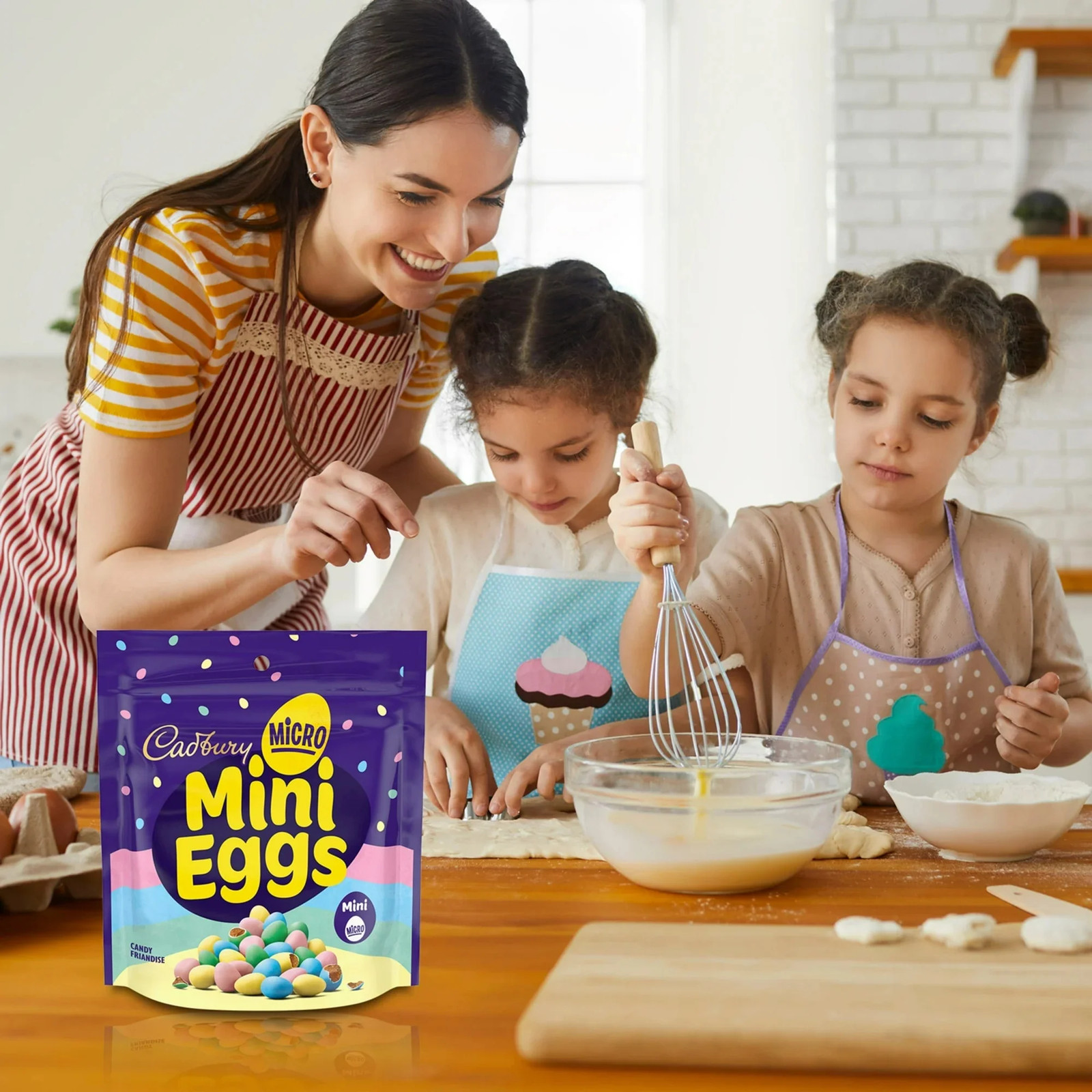 Cadbury Micro Mini Eggs, Milk Chocolate Candy, 151g (5.3 oz)