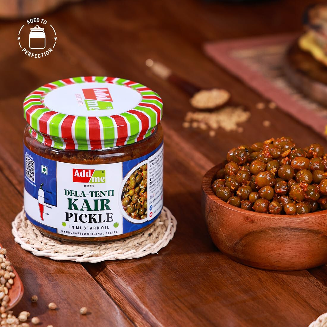 Add me Rajasthani Kair Tenti Pickle 300gm