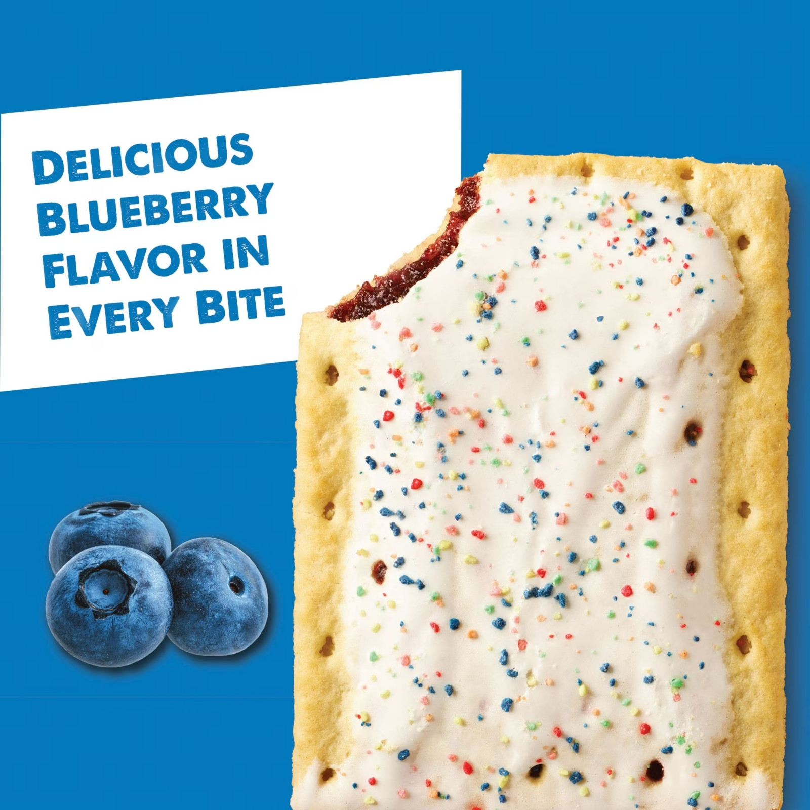Pop-Tarts Toaster Pastries Breakfast Foods, Kids Snacks Value Pack, 16 Pop-Tarts