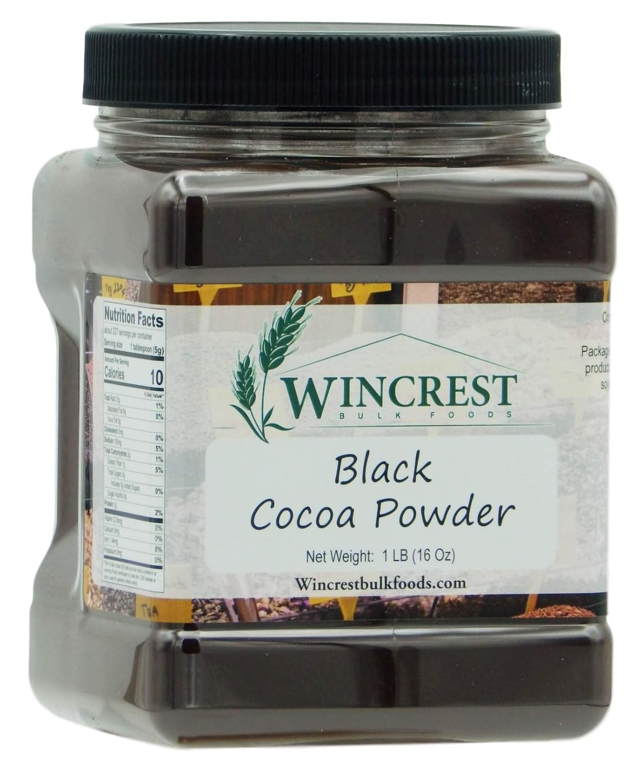 Black Cocoa Powder – 1 Lb