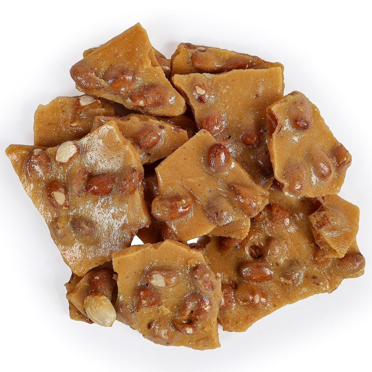 Nostalgic 16 Ounce Peanut Brittle Candy – Resealable for Freshness & Flavor