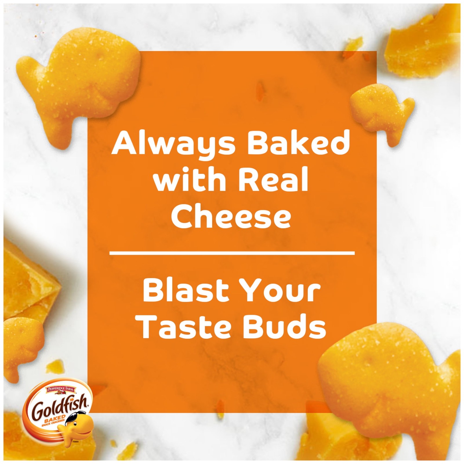 Goldfish Bold Mix Variety Pack Snack Crackers, 1 oz Snack Packs, 30 Count