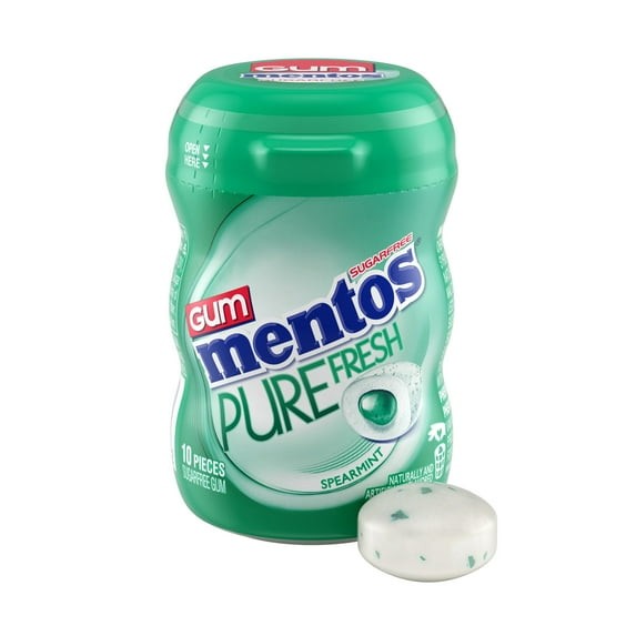 Mentos Gum Wintergreen, 10.0 ea(2 Pack)