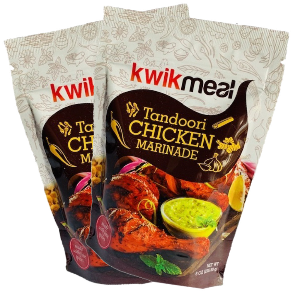 KWIKMEAL TANDOORI CHICKEN MARINADE – RESTAURANT STYLE GUARANTEED. FREE SHIPPING