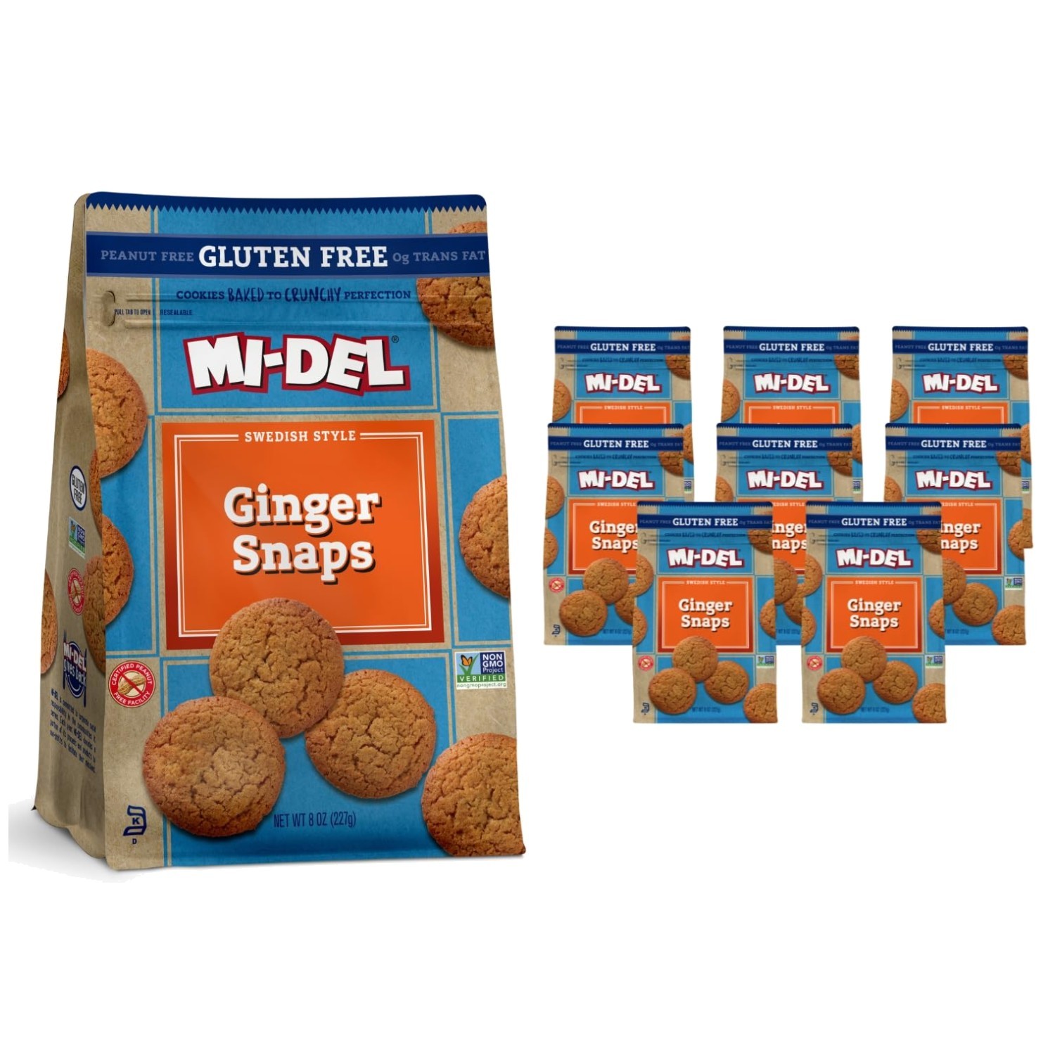 Healthy Ginger Snap Cookies – Real Ginger Flavor