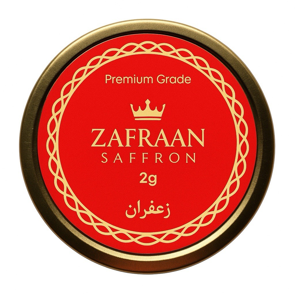Pure Premium Red Super Negin Grade A+, Afghan Saffron Threads, (2 grams)