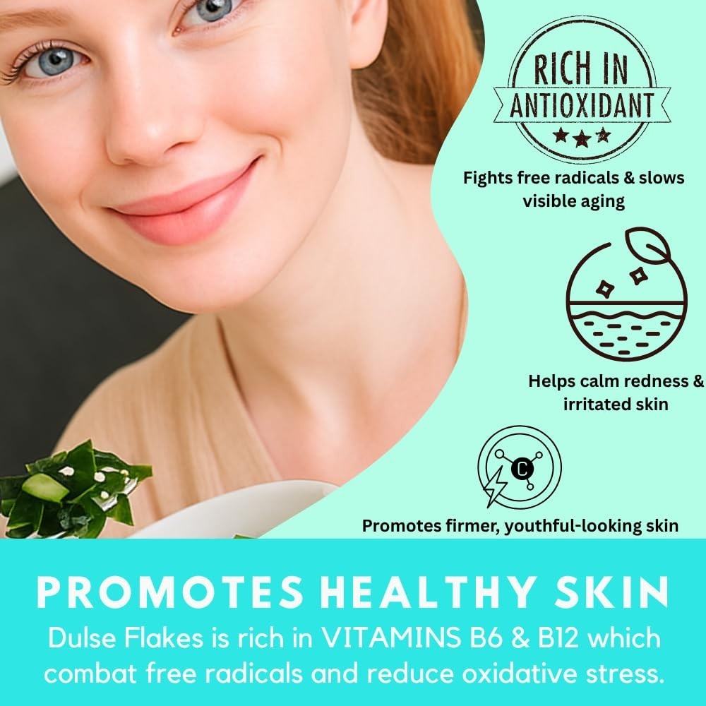 Organic Dulse Flakes – Rich in Minerals & Vitamins