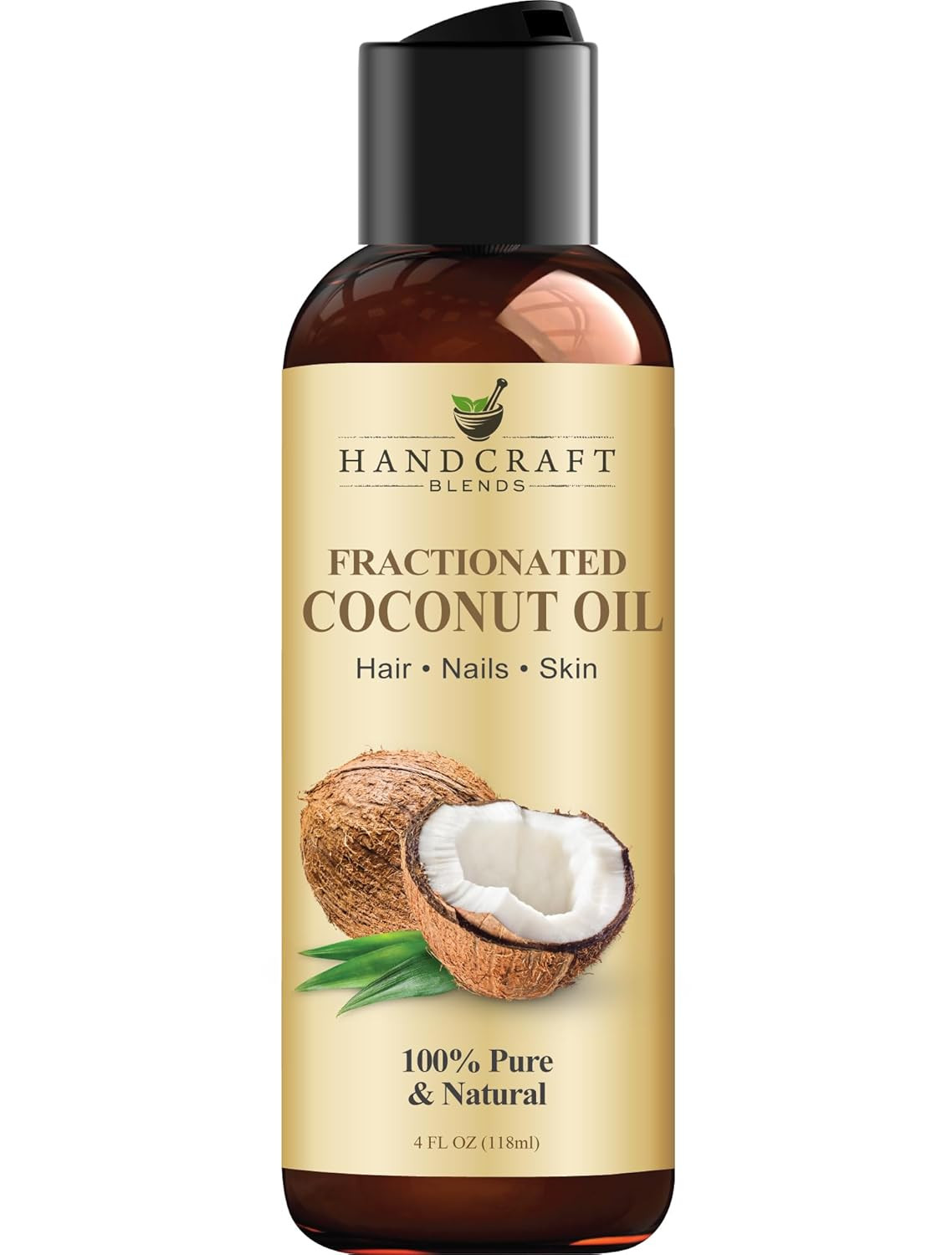 100% Pure and Natural 4 Fl Oz – Premium Grade Carrier Oil for Skin and Hair