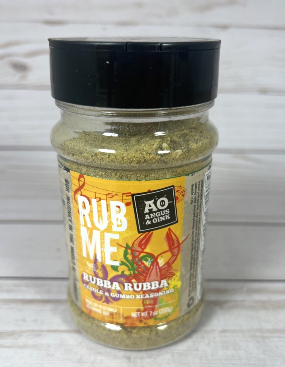 Angus & Oink Rub Me Rubba Rubba Creole Gumbo Seasoning 7oz (2Pack) BB: 10/2027