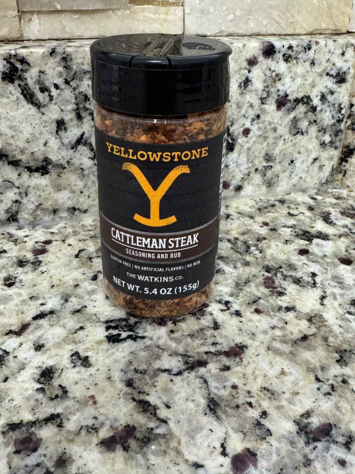 Yellowstone Cattleman Steak Rub Seasoning 5.4oz Gluten Free No MSG Blend – NEW