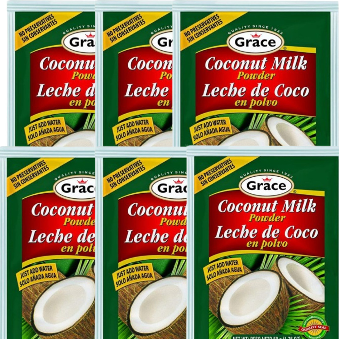 Grace Coconut Milk Powder 50g (1.76oz)- 6 – Import duties are paid by us
