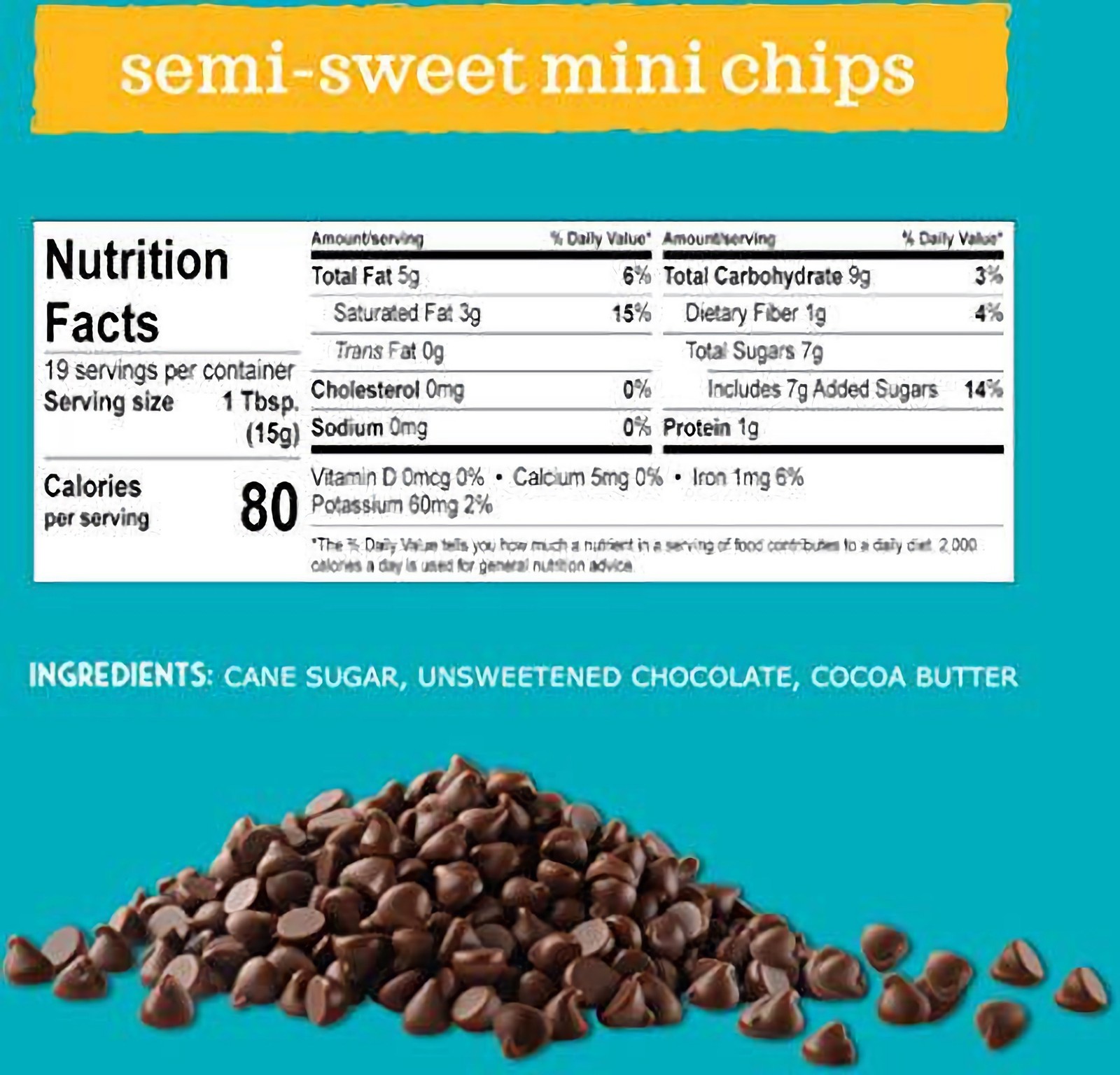 Enjoy Life Baking Chocolate Semi-Sweet Mega Chunks, Dairy Free Chocolate Chips,