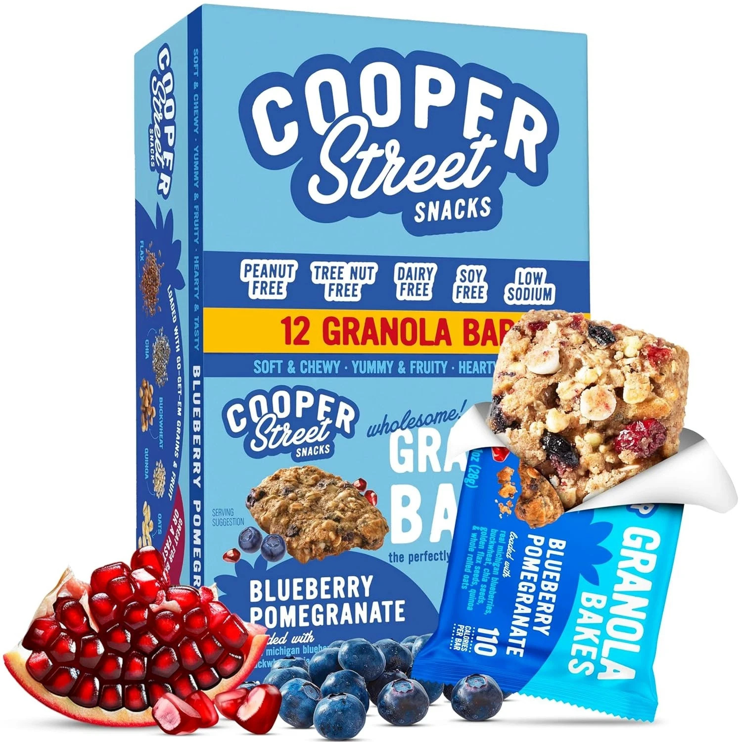 Cooper Street Granola Bakes – Soft Baked Oats, Grain & Seeds Breakfast Granola C