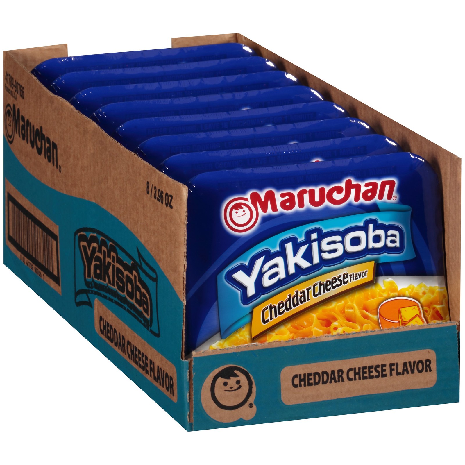Maruchan Yakisoba, Cheddar Cheese Flavor – Stir-Fried 3.88 Ounce (Pack of 8)