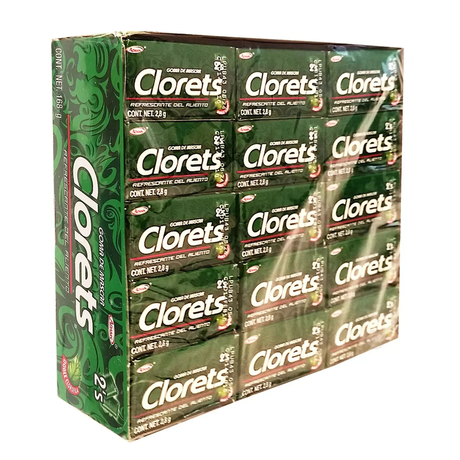 Clorets Gum, 3 PACK! Clorets 60 Pack Mint Flavored Gum – 360 Total Pieces!!