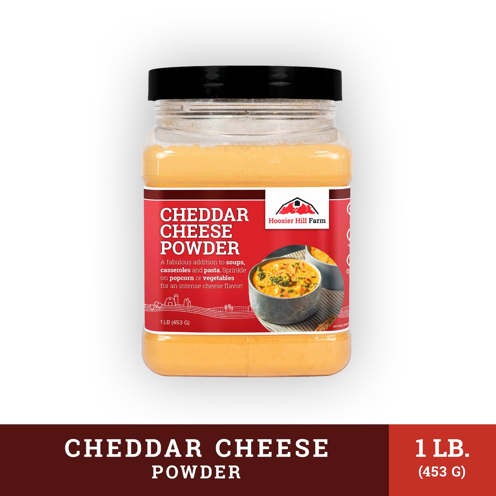 Cheddar Cheese Powder by Hoosier Hill Farm 1 lb