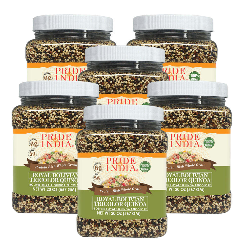 Three Color Quinoa – Protein Rich Whole Grain Jar