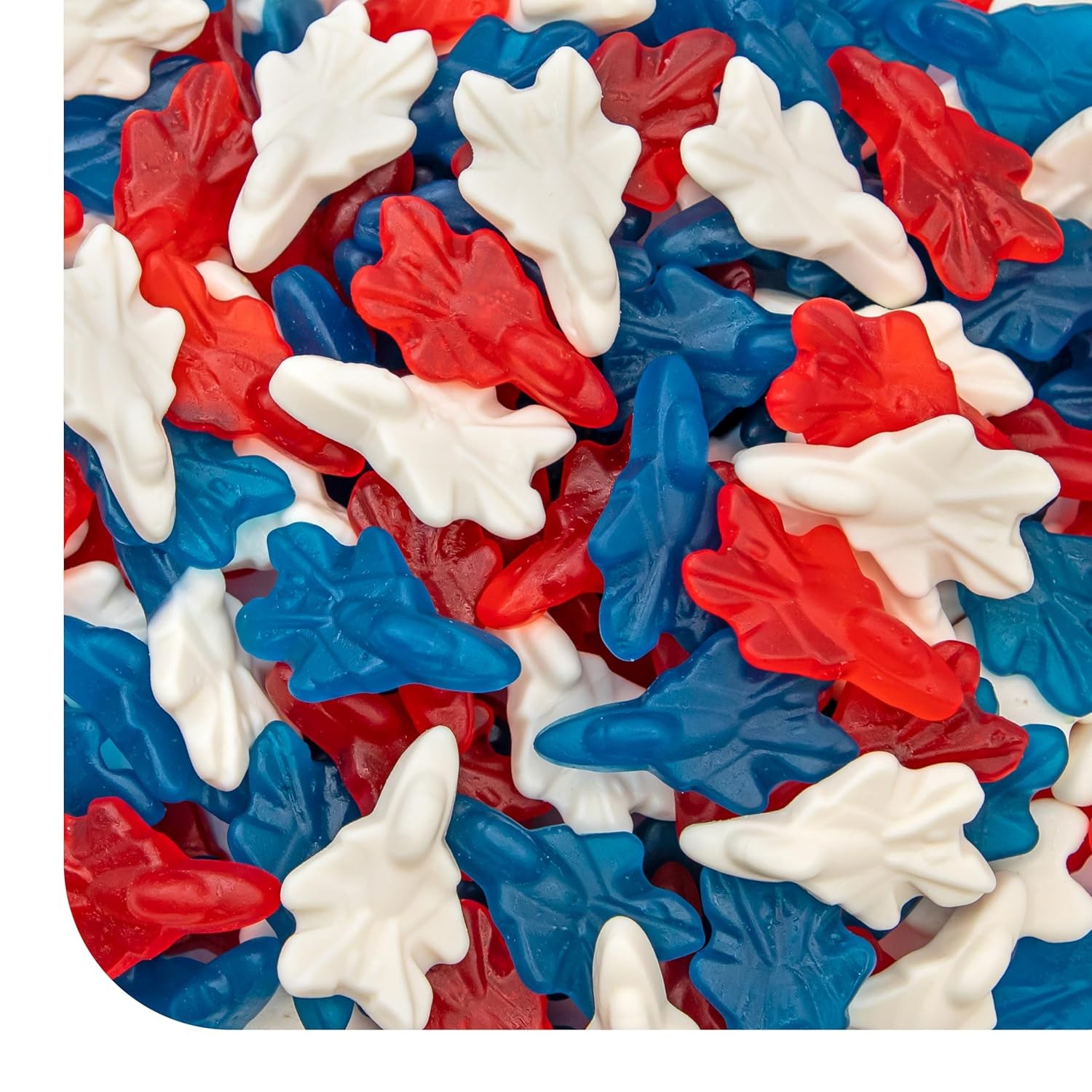 Patriotic Candy – 2 Pound Pack – 4th of July Gummies – Red White and Blue Candy