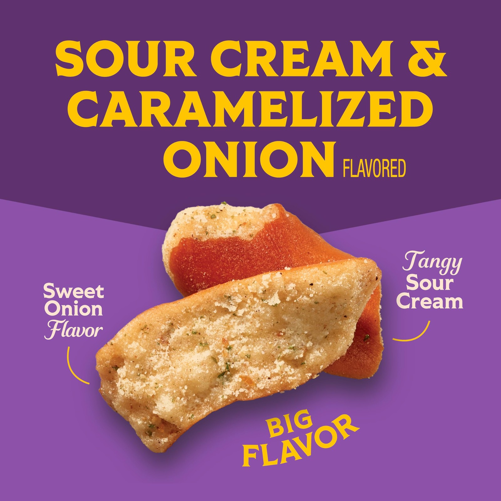Snyder’s of Hanover Sour Cream & Caramelized Onion 11.25 Ounce (Pack 1)