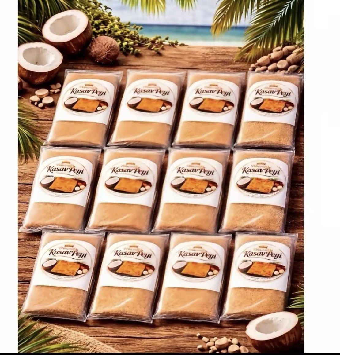 Kasav Peyi Cassava Puffed Snack 12 Pack Pantry Snacks & Appetisers Cassava Snack