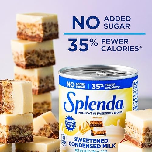 Sugar Free Condensed Milk 14 Oz Can Reduced Calorie No Sugar Added Baking Recipe