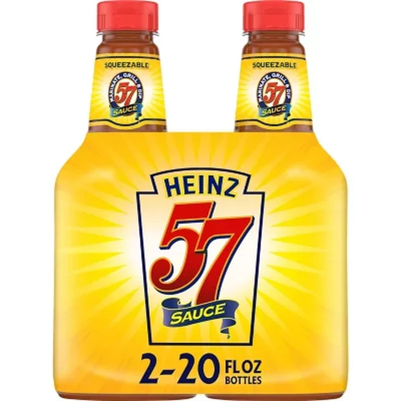 2 PACK – Heinz 57 Sauce 20 oz Each (Total 40 oz)