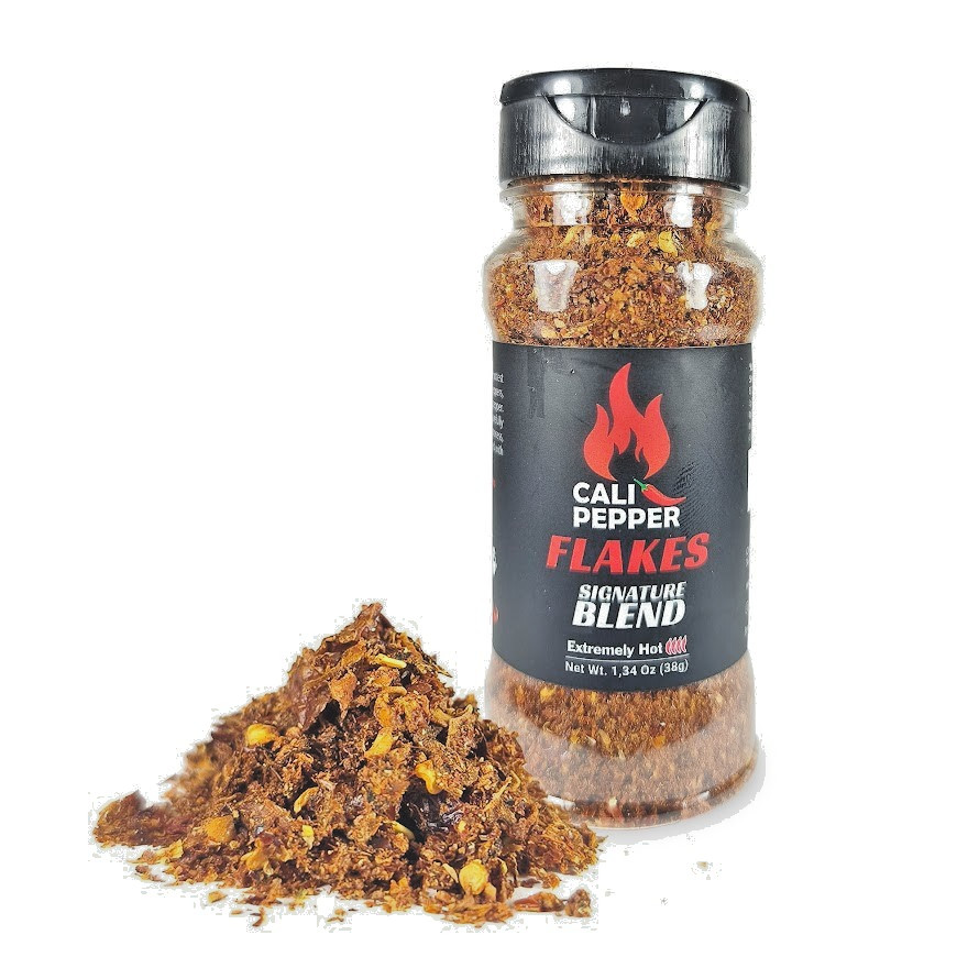 Extremely Hot 🔥 Flakes ( Carolina Reaper, Ghost, Trinidad Scorpion & cayenne )