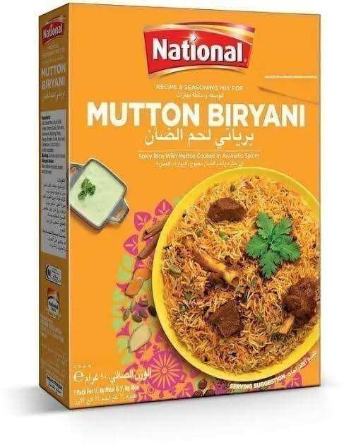 National Mutton Biryani Masala Single Pack 39g