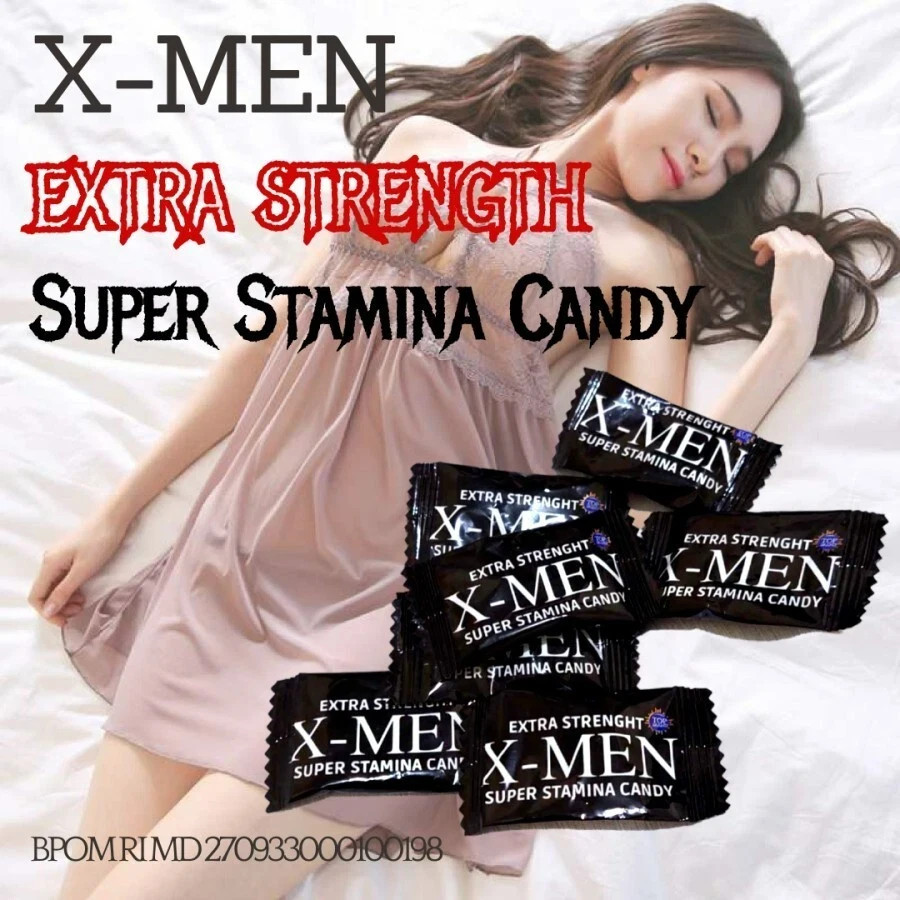 X-MEN Hard Candy – Sweet Flavor (4 Pieces per Box)