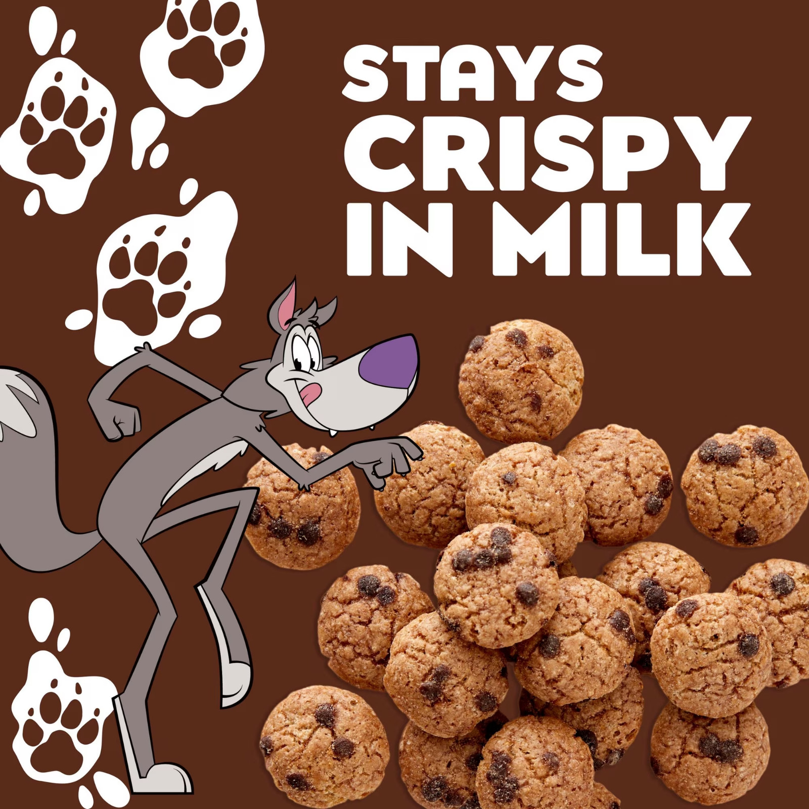 Cookie Crisp Whole Grain Cereal Chocolate Chip Cookie Taste Value Bag 35 oz