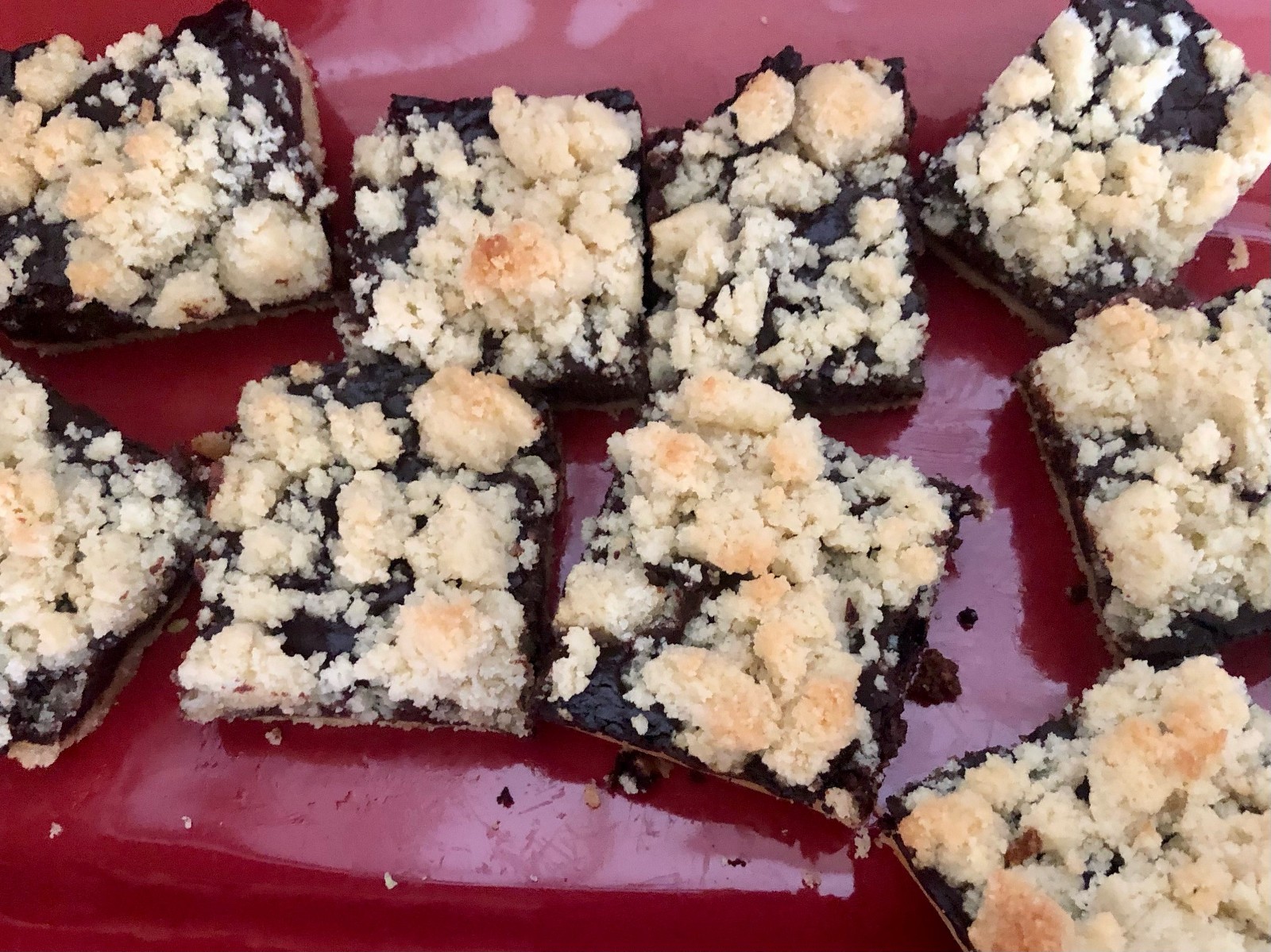 Keto Fudge Crumb * Keto Chocolate Fudge Butter Crumb Bars *Low Carb* Diabetic