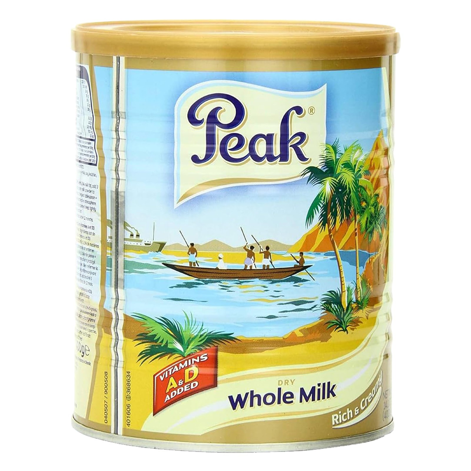 Peak Instant Full-Cream Dry Whole Milk Powder, 14.1 Ounce (Pack of 1)