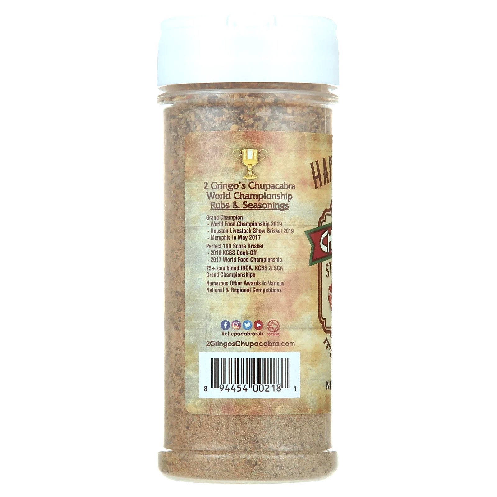 2 Gringos Chupacabra Steak Seasoning Rub and All Purpose – 7 OZ Pack Of 6