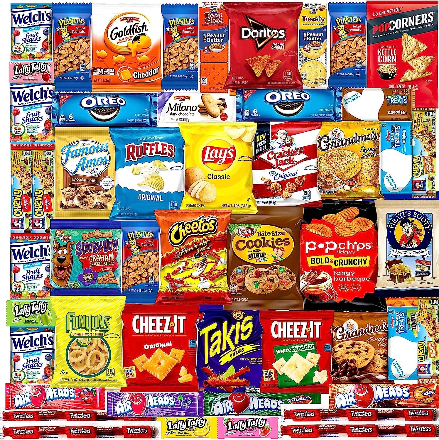 Ultimate Variety Sampler Care Package, Gift Package, Snacks, Chips, Cookies,Bars