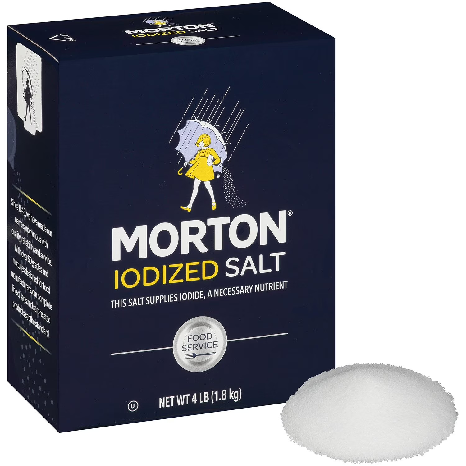 Morton Iodized Salt 64 Oz FREE SHIPPING