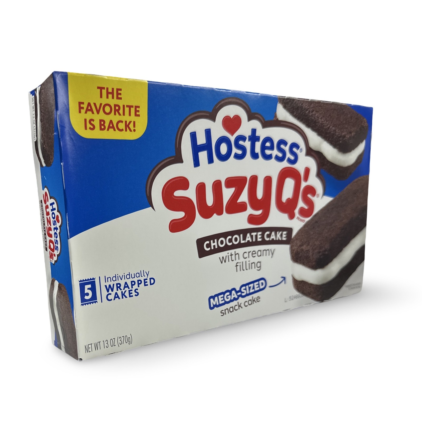 Hostess Suzy Q’s vs. Drake’s Devil Dogs Combo Pack, Cream Filled Chocolate Snack