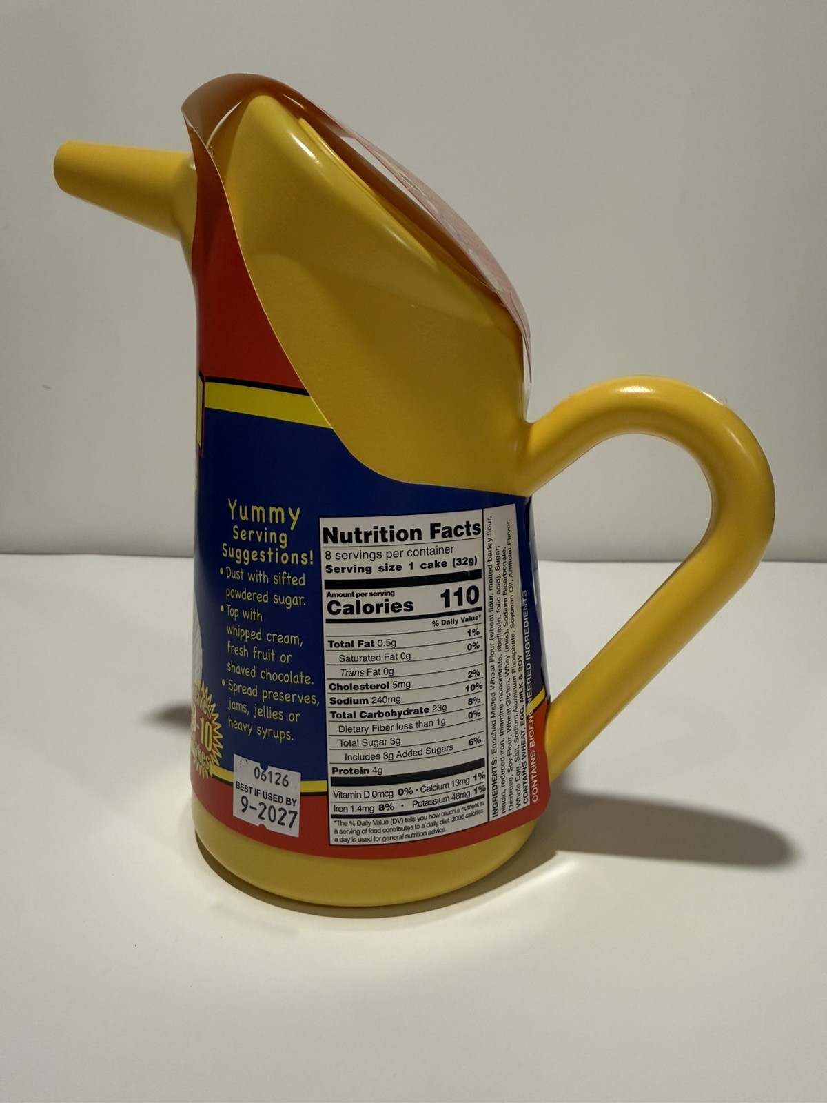 Carnival Funnel Cake Pitcher & Mix – Makes 8-10 Cakes – Free Shipping
