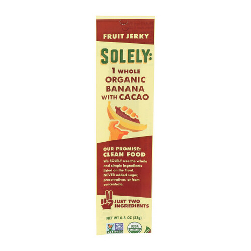 Fruit Jerky Banana Coco 0.8 Oz(Case Of 12) By Solely