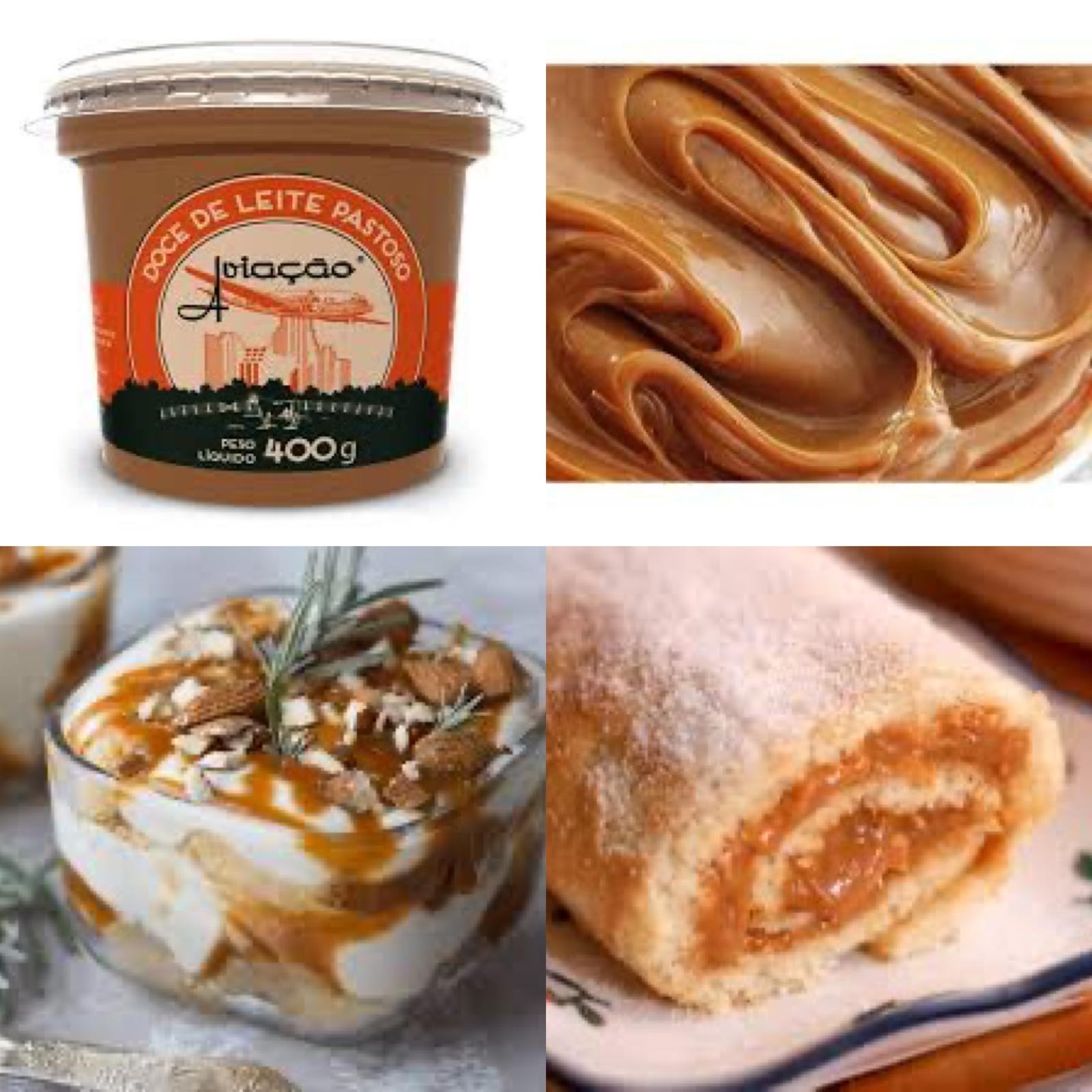 Doce de Leite Pastoso Aviação 400g (14.1oz) | Brazilian Dulce de Leche