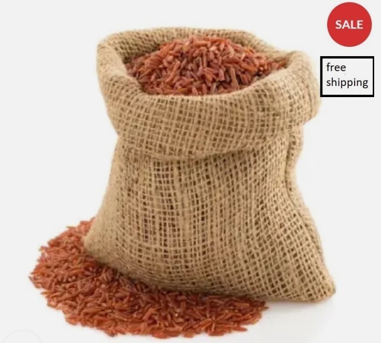 Rice King Red Rice Whole Long-Grain Gluten Free Vegan Soft Texture Non-Sticky