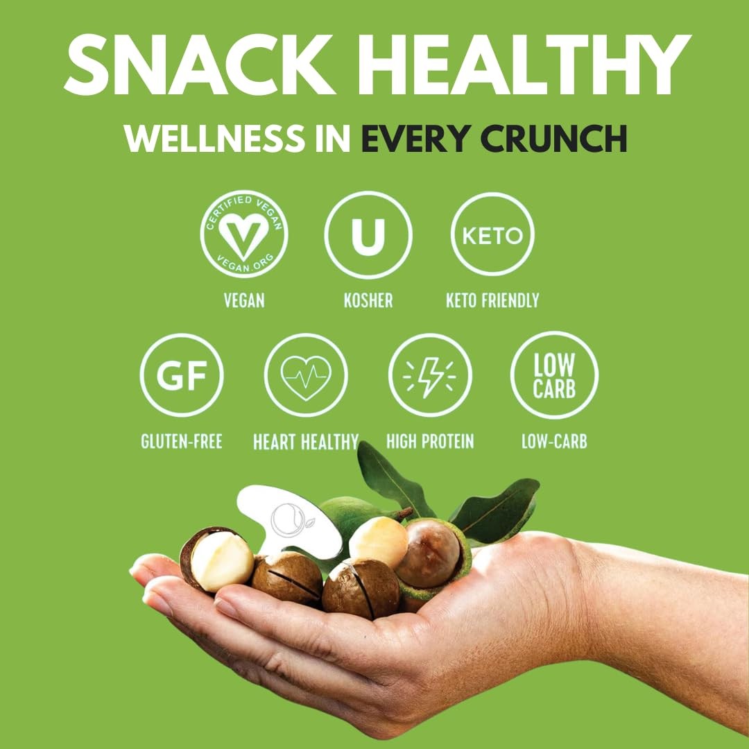 Golden Crunch In-Shell Macadamias 225g – Premium Australian Macadamia Nuts wi…