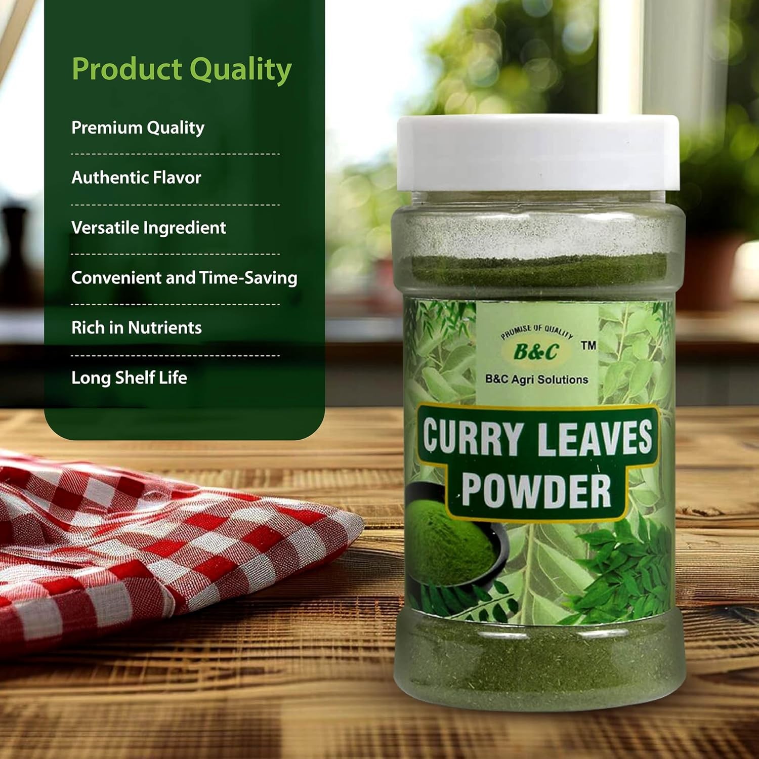 B & C Agri Solutions Curry Leaves Powder 75gm