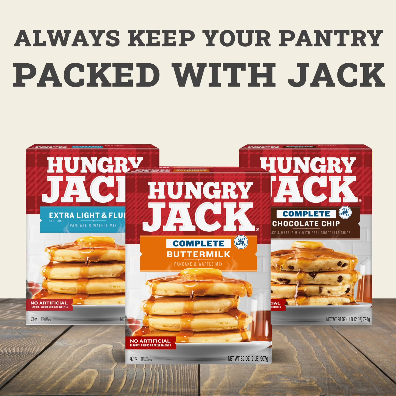 Hungry Jack complete Buttermilk Pancake Mix & waffle Mix 5 Lb Box……..