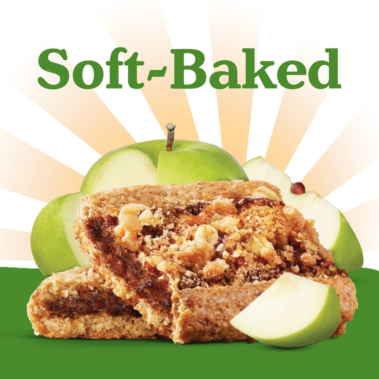 Nature’s Bakery Apple Oatmeal Crumble Bars 1.41 oz (10 Pack )