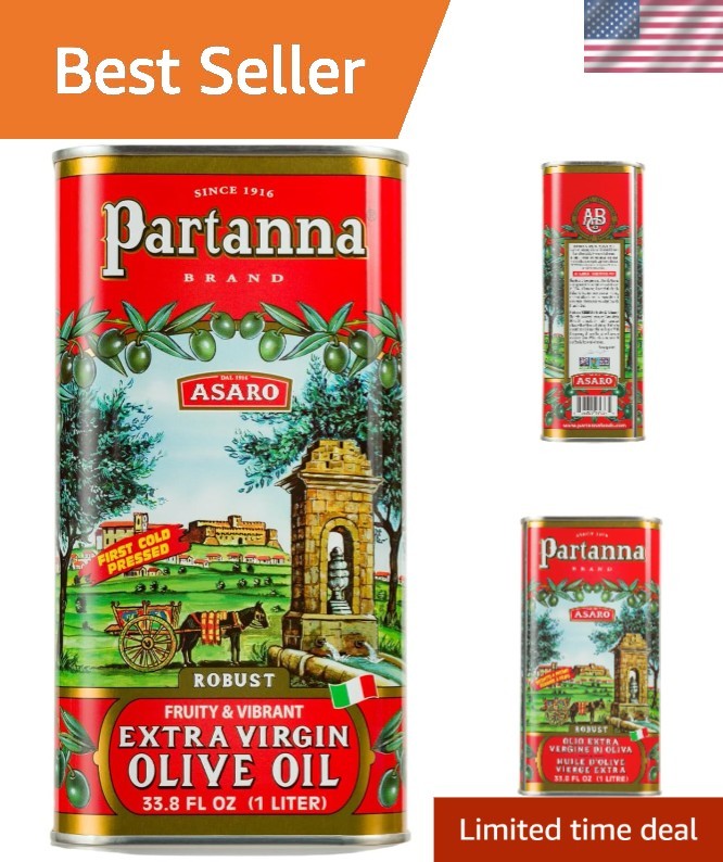 Gourmet Sicilian Extra Virgin Olive Oil – Castelvetrano – Cold Pressed – 1 L
