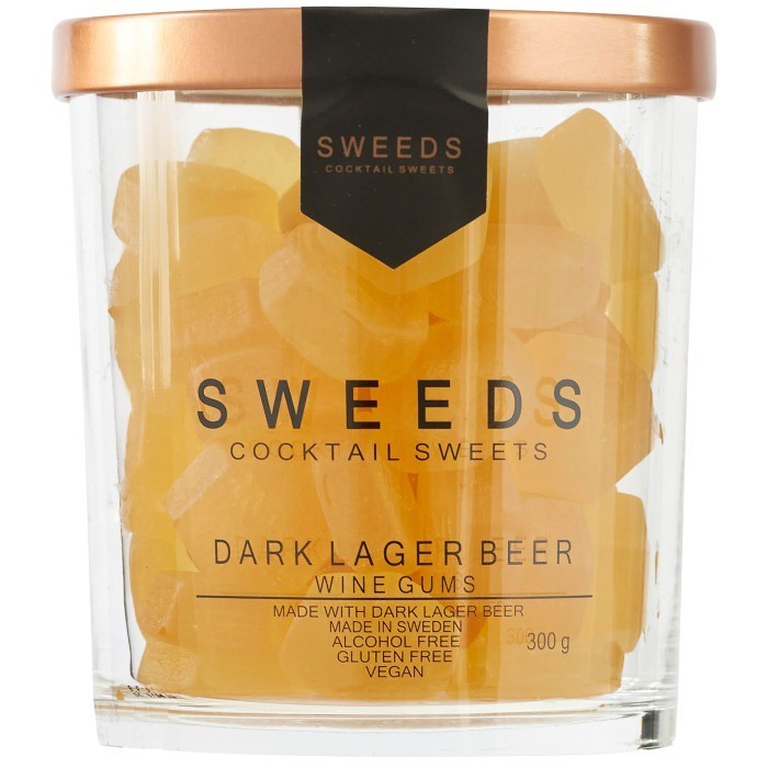 2x SWEEDS Beer Candy 300g | Nordic IPA Candy in Glass Jar Vegan Gift from Sweden