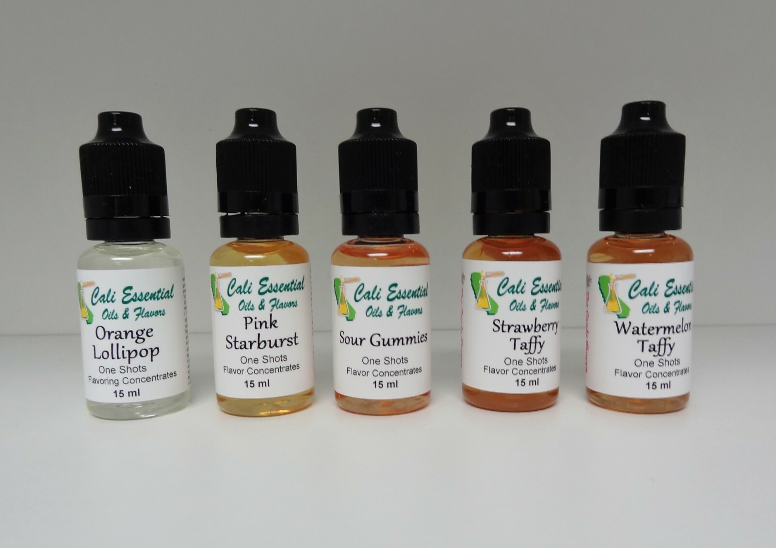 Cali Essential Oils & Flavors ( The Candy Shoppe – «One Shots » Flavors)