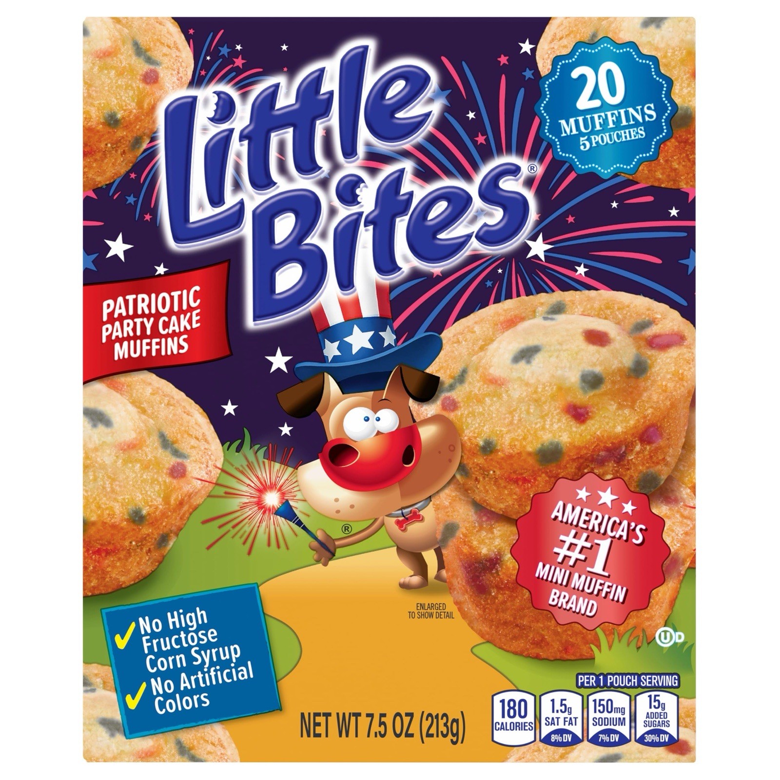 Entenmann’s Little Bites Party 🎉 Cake 🎂 5 individual packs, 7.5 oz Box