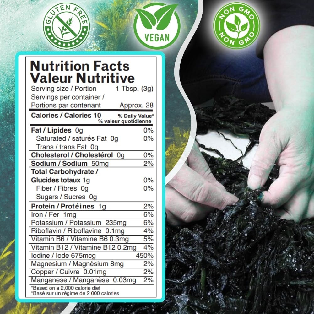 Organic Dulse Flakes – Rich in Minerals & Vitamins